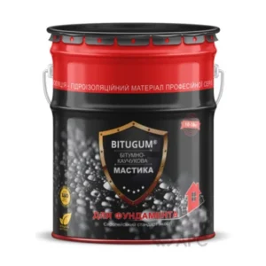 Мастика бітумно-каучукова Bitugum 18 кг