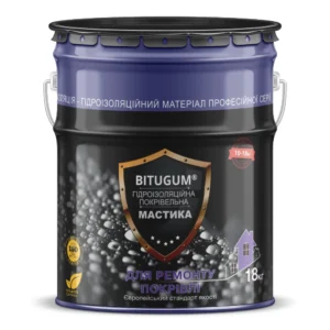 Мастика гідроізоляційна покрівельна BITUGUM